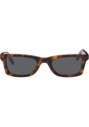 MAUSTEIN Brown Sleazy Spike Sunglasses