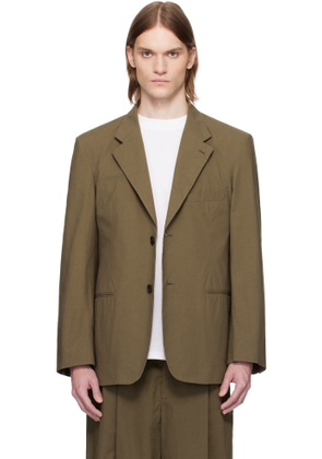 The Row Khaki Ritchie Blazer