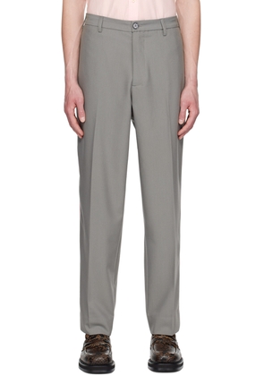 INSATIABLE HIGH SSENSE Exclusive Gray Marshmallow Jax Trousers