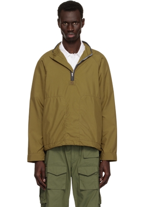 RANRA Khaki Ganga Mini Ripstop Track Jacket