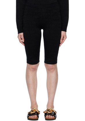 Moschino Black Jacquard Leggings