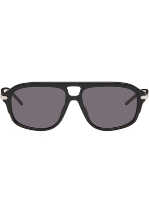 Givenchy Black GV One Aviator Sunglasses