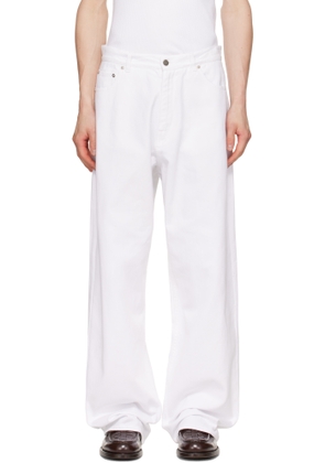 ABRA White Poster Jeans