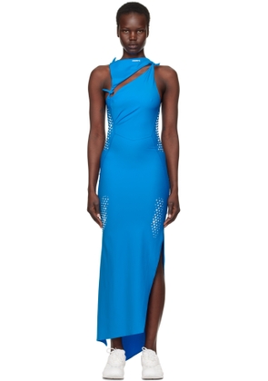 Coperni Blue PUMA Edition Jersey Maxi Dress