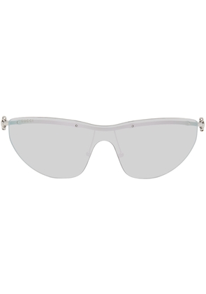 Gucci Silver Rimless Sunglasses