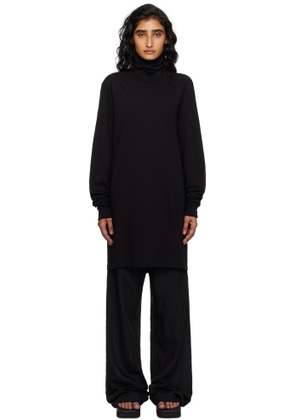 Rick Owens Black Concordians Surf Turtleneck