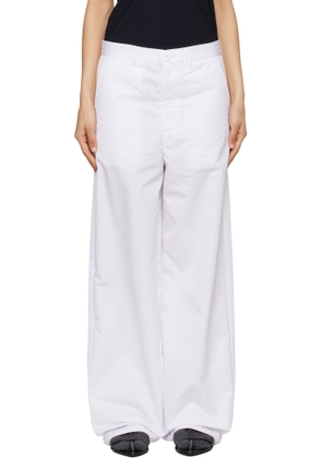LII White Sport Trousers