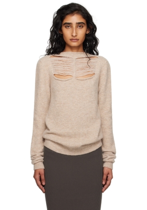 Rick Owens Gray Concordians LS Sweater