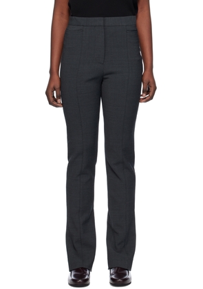 TOTEME Gray Slim Trousers