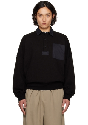 The Row Black Dende Polo