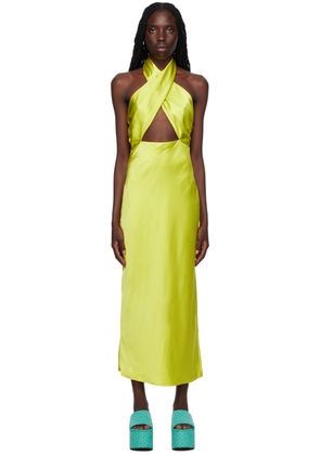 SIMONMILLER Green Yabba Maxi Dress