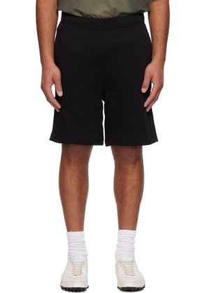 AAPE by A Bathing Ape Black 'AAPENOW' Moonface Logo Sweat Shorts