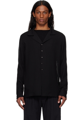 HYEIN SEO Black Seed Button Shirt