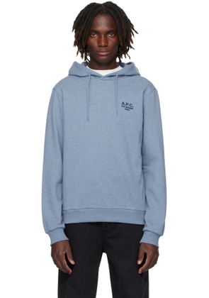 A.P.C. Blue Standard Rue Madame Hoodie
