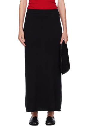 LISA YANG Black Charlotta Midi Skirt