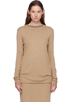 LISA YANG Beige Maurie Sweater
