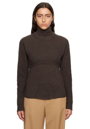 WOOYOUNGMI Gray Layered Turtleneck