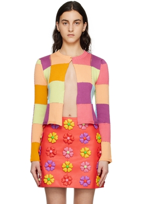 Moschino Multicolor Patchwork Jacket