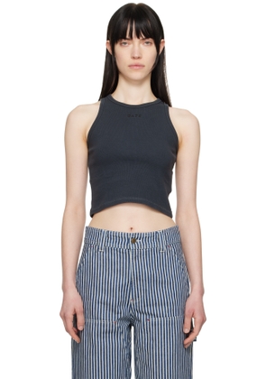 BAPE Black Pigment Dyed Rib Tank Top
