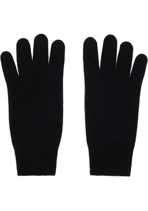 The Row Black Leomarie Gloves