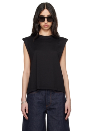 Meta Campania Collective Black Nat Tank Jersey Cotton Surfer T-shirt