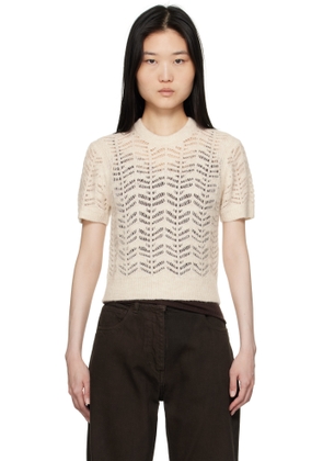 The Garment Off-White Verbier Pointelle Mini T-shirt