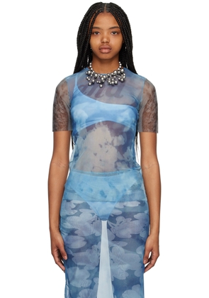 ELLISS Blue Graphic T-Shirt