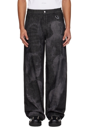 HELIOT EMIL Black Basalt Jeans