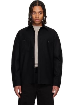 Givenchy Black Couture Seam Shirt