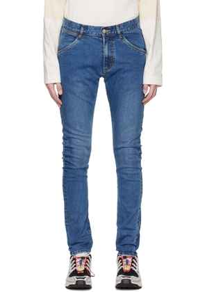 ATTACHMENT Blue Curve Jeans