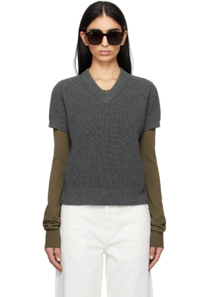 Still Here Gray Hotel Sweater