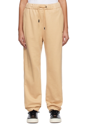 WOOYOUNGMI Beige Drawstring Lounge Pants