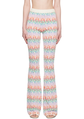 Marco Rambaldi Multicolor Heart Pants