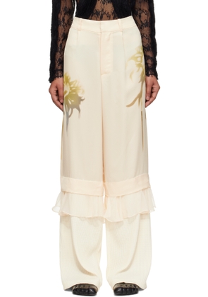 Collina Strada Beige Geranium Trousers