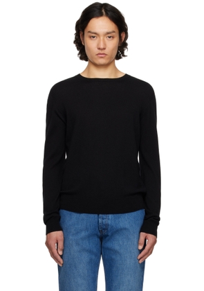 The Row Black Rowley Sweater