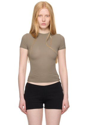 SKIMS Taupe Fits Everybody T-shirt