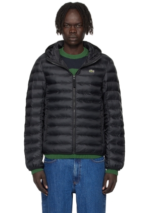 Lacoste Black LS Light Puffer Jacket