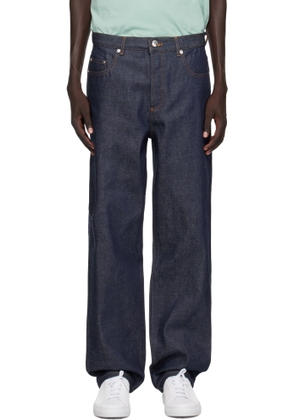 A.P.C. Navy Fairfax Jeans