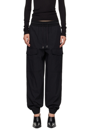 Helmut Lang Black Zoot Lounge Pants