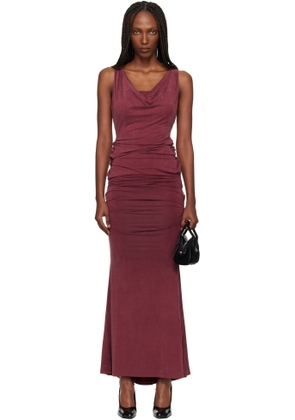 Vivienne Westwood Red Liz Jersey Maxi Dress