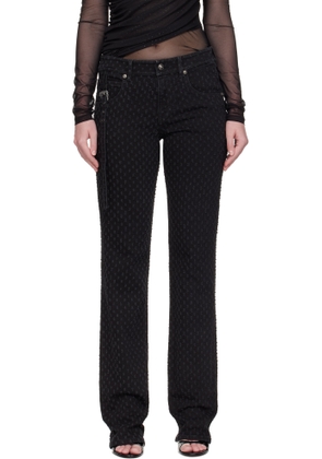 Versace Jeans Couture Black Slim Fit Jeans