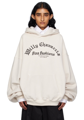WILLY CHAVARRIA Off-White 'Willy' Gymnasio Juggernaut Hoodie
