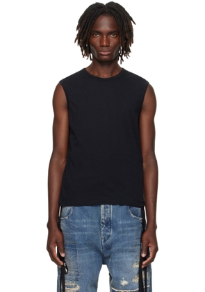 Ann Demeulemeester Black Ysewijn 'Eternal Roses' Tank Top