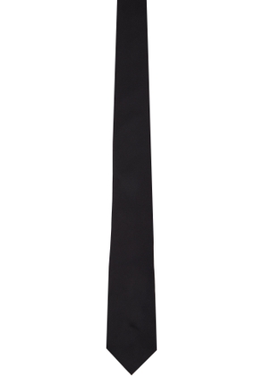 Ferragamo Black Silk Tie