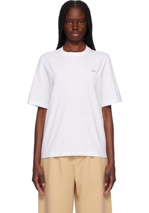 Maison Kitsuné White Baby Fox Patch Comfort T-shirt