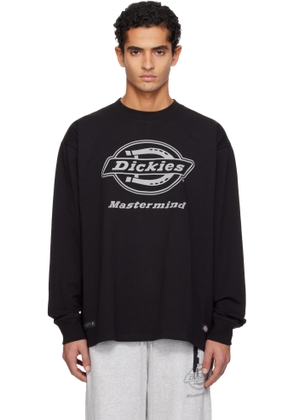 mastermind JAPAN Black Dickies Edition LS T-shirt