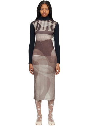 ELLISS SSENSE Exclusive Brown Maxi Dress