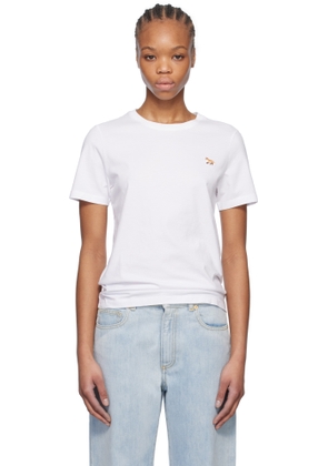 Maison Kitsuné White Baby Fox Patch Regular T-shirt