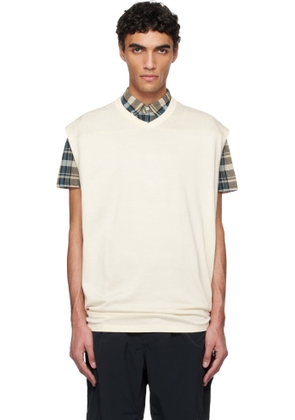 nanamica Off-White Rayon Cotton N/S Tank Top