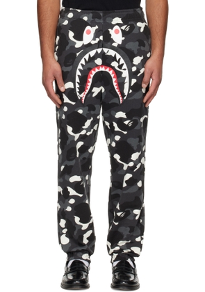 BAPE Black City Camo Shark Sweatpants